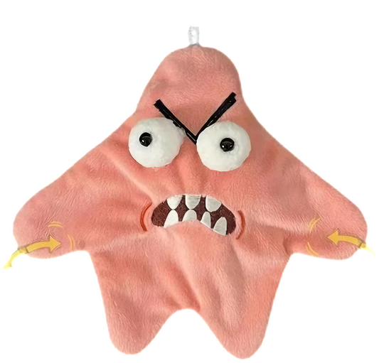 Angry Starfish Plush Toy